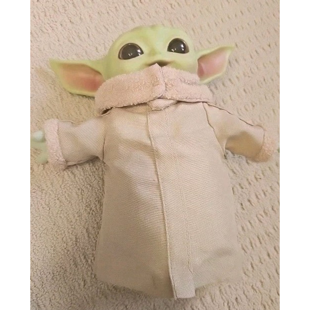 Mattel Star Wars Mandalorian The Child Baby Yoda Grogu Plush Toy Doll 11” Tall - Picture 2 of 10